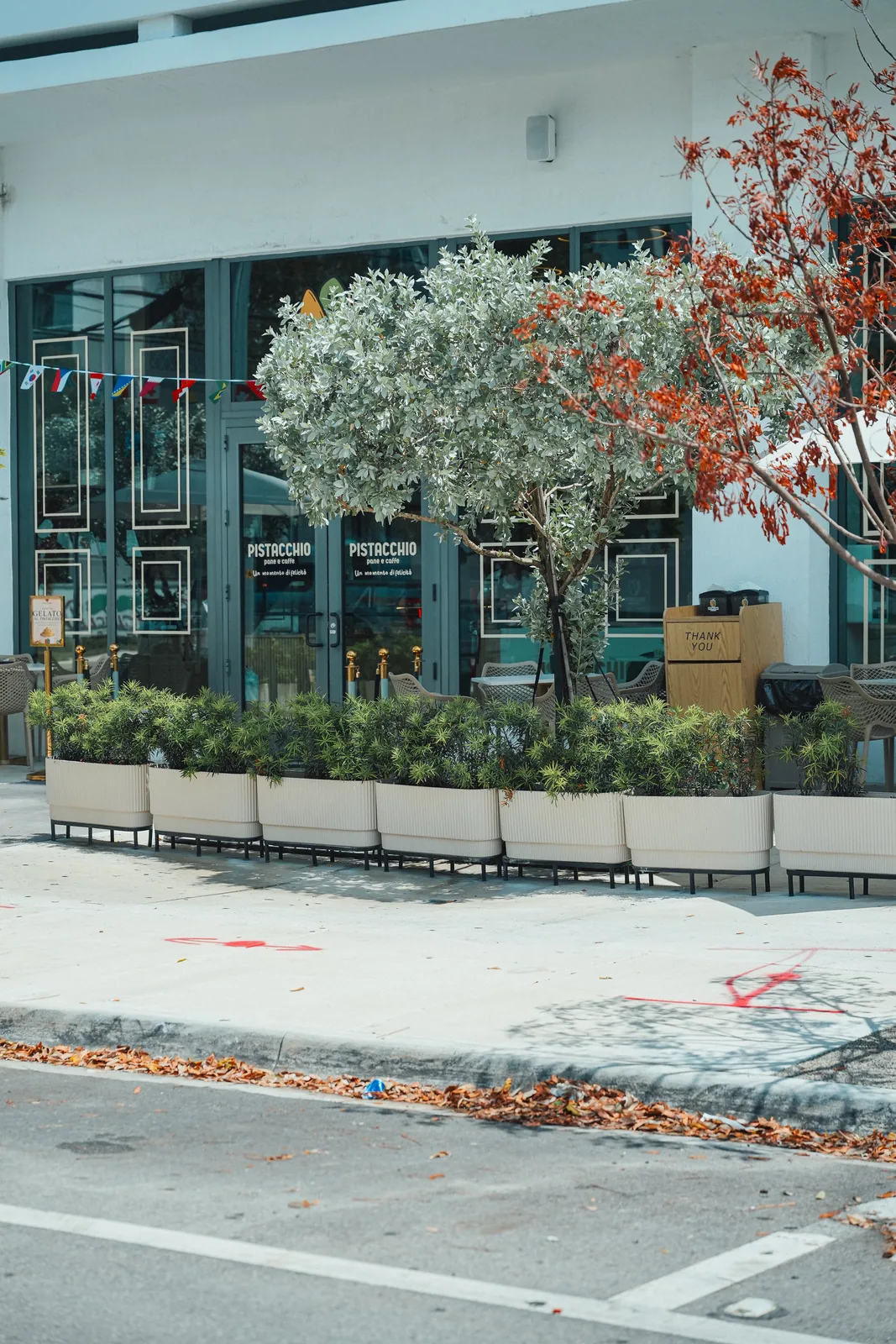 Fachada de Pistacchio Pane e Caffe en 188 NE 23rd St, Edgewater, Miami