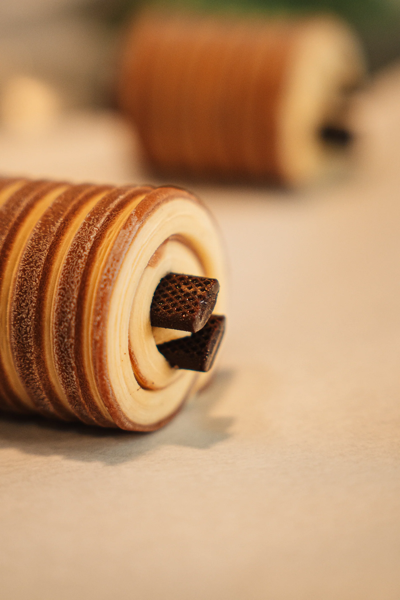 Cornetto grande de catering — Pistacchio, Miami