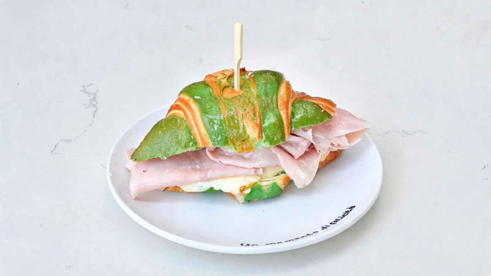 Tricolore panino | Pistacchio, Miami