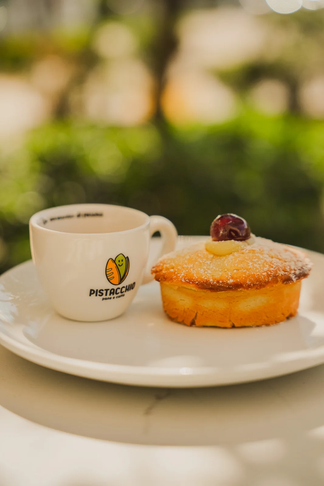 Pasticciotto crema e amarena — Pistacchio, Edgewater Miami