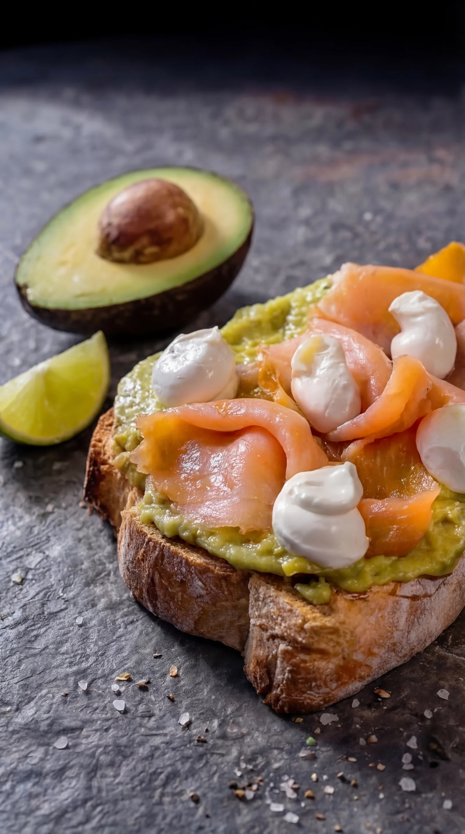 Avocado Salmon Toast — panino de Pistacchio, Edgewater Miami