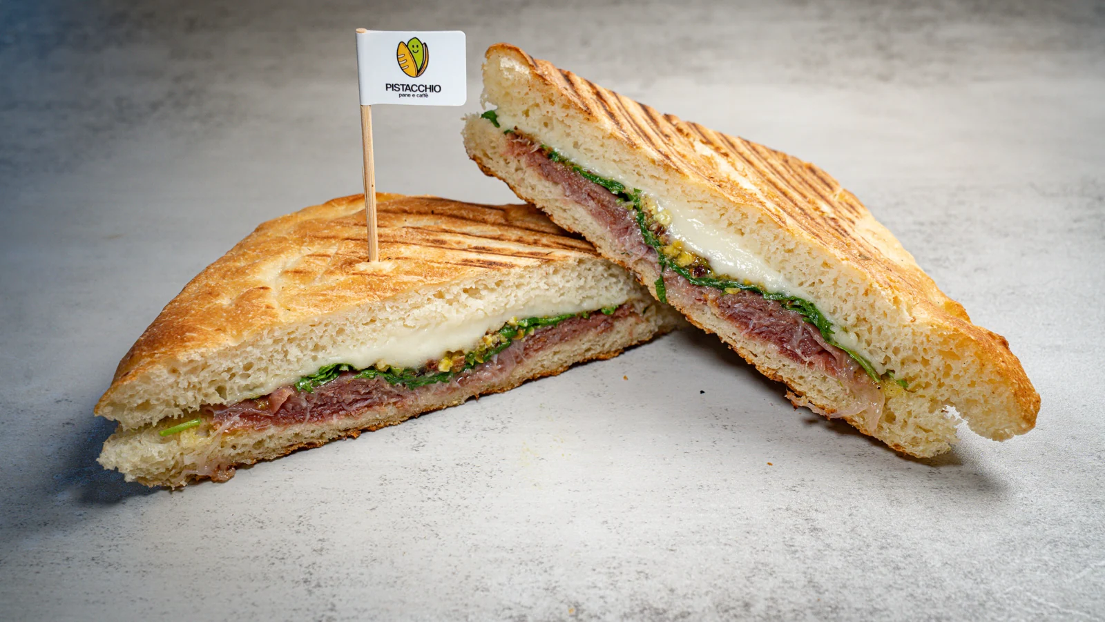 Parma al Verde — panino de Pistacchio, Edgewater Miami