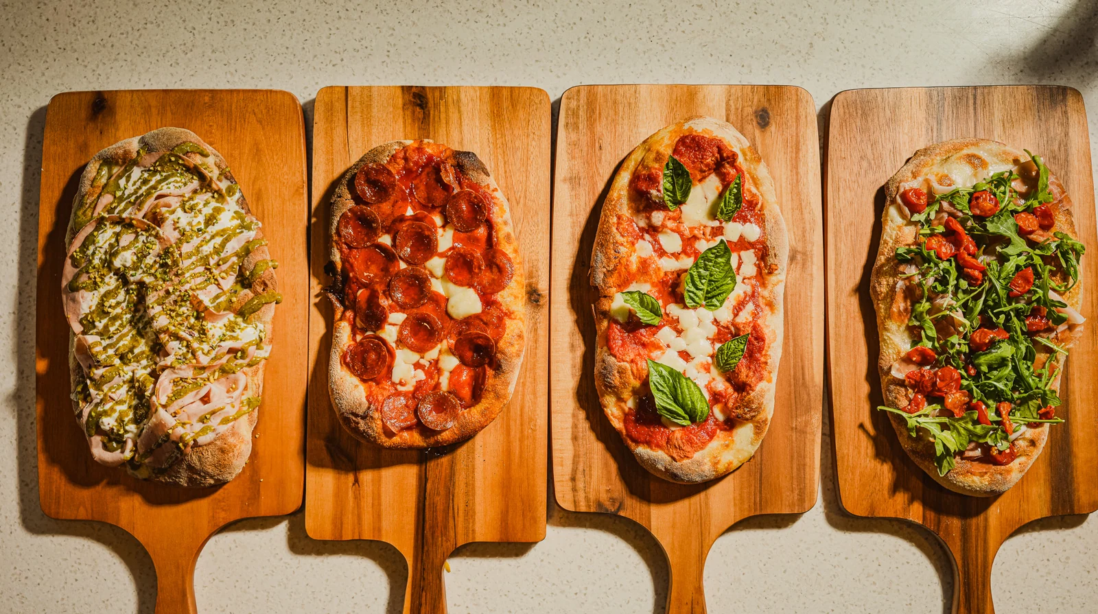 Pizza al taglio y pinsa romana — Pistacchio bakery, Edgewater Miami